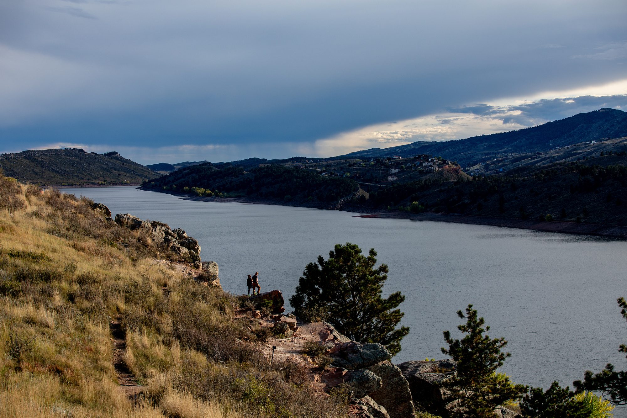 River and Mountains